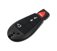 MACHSWON Carcasa de repuesto para llave de 4 botones para Jeep Grand para Cherokee y Jeep Commander (2008-2010) - Carcasa para llave remota de entrada sin llave