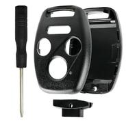 MACHSWON Carcasa y almohadilla para mando a distancia de entrada sin llave para Honda Accord, Civic, Pilot, CR-V, no requiere corte