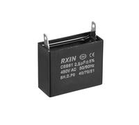 MACHSWON CBB61 2.5uF - Condensador de ventilador de techo, 450 V CA, 40/70/21 ± 5% 50/60 Hz, cilindro, 36,5 x 16 x 29,5 mm, condensadores de película de polipropileno metalizado, 1 unidad