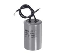 MACHSWON Condensador de arranque CBB60 6uF 450 V CA 50/60 Hz, cilindro de 34 x 50 mm, 40/70/21 con 2 cables para unidad de CA, ventilador, motor de arranque o bomba de piscina, condensador de aire,