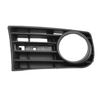 MACHSWON Cubierta de rejilla de luz antiniebla delantera, cubierta de rejilla de luz antiniebla para parachoques delantero, compatible con Volkswagen 2005-2009, marco de bisel OE 1K0853666B negro,