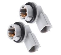MACHSWON Enchufe de bombilla de marcador lateral 33304-TET-H01 para Honda Civic Sedan Hatchback 2016-2021 gris 2 pines T10 enchufe conector soporte de lámpara (paquete de 2, no para Coupe)