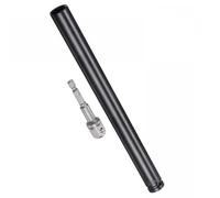 MACHSWON Juego de accesorios de enchufe de 1/2 pulgada de profundidad de 6 puntos de impacto de 12 pulgadas de longitud y adaptador de vástago hexagonal de 1/4 pulgadas