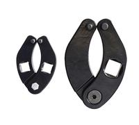 MACHSWON Llave de Tuerca Ajustable 1266+7463, Apta para Tuercas de 2 a 6 Pulgadas (51 mm a 152 mm) y 1 a 3-3/4 Pulgadas (25 a 95 mm)