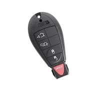MACHSWON Mando a distancia de repuesto de 5 botones para entrada sin llave M3N5WY783X 433Mhz para Jeep Grand Cherokee 2009-2012 para Commander con llave de puerta IYZ-C01C para coche