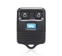 MACHSWON Mando a distancia de repuesto para coche, con mando a distancia, 3 botones, para Ford Transit MK6 Connect 2000-2006, color negro, 433 MHz