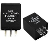 MACHSWON Parpadeo electrónico LED EP29 EP29N de 12 voltios y 4 pines EP29N para bombillas LED intermitentes Hyper Flash Fix 1996 1997 1998 1999 2000 2001 2002 2003 2004 2005 Cadillac Chevy GMC