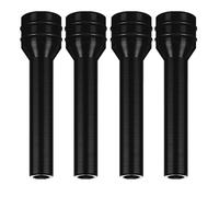 MACHSWON Pomo de bloqueo de puerta de coche, ajuste universal, perilla de bloqueo de puerta interior de coche para coche, camión, automóvil, color negro, 4,7 mm, diámetro del agujero, pasador de