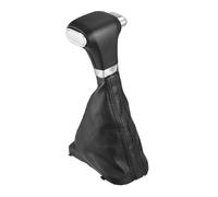 MACHSWON Pomo de palanca de cambios automático para VW Passat 2007-2011, repuesto de palanca de cambios de piel sintética, color negro, 1 unidad