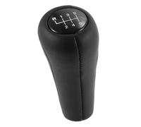 MACHSWON Pomo de palanca de cambios manual de 6 velocidades compatible con BMW E46 E90 E60 E39 E36 X1 E84 X3 E83, mango de palanca de cambios ABS de piel sintética, color negro