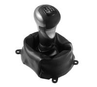 MACHSWON Pomo de palanca de cambios manual de 6 velocidades con funda de piel sintética, apto para Honda Civic 2006-2011, sustituye a 54102-SNA-A01, kit de cambio interior negro