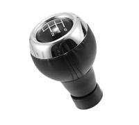 MACHSWON Pomo de palanca de cambios manual de 6 velocidades para Mini Cooper R55 R56 R57 R58 R59 R60 R61 F54 F55 F56 F57 Paceman de piel sintética de repuesto negro