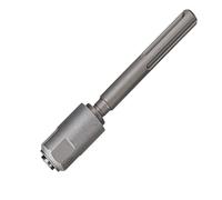 MACHSWON SDS Max a SDS Plus - Adaptador de portabrocas de herramientas rápidas para taladro y convertidor, herramientas rápidas, cinco hoyos a cuatro hoyos, color plateado