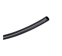 MACHSWON Tubo de aire de PVC negro, 5 mm de diámetro interior, 6 mm de diámetro exterior, 7 m de longitud, tubo de plástico ligero para transferencia de agua, aceite y aire