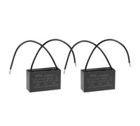 MACHSWON Ventilador de techo condensador con 2 cables, condensadores de película de polipropileno metalizado, CBB61, 4,5 UF, 350 V, CA, 50/60 Hz, cilindro, 47 x 29 x 18 mm, 40/85/21,2 unidades