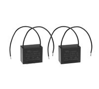 MACHSWON Ventilador de techo condensador con 2 cables Condensadores de película de polipropileno metalizado CBB61 20UF 250 V CA 50/60 Hz cilindro 48 x 38 x 26 mm 25/70/21,2 unidades