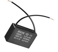 MACHSWON Ventilador de techo condensador con 2 cables Condensadores de película de polipropileno metalizado CBB61 1UF 450 V CA 50/60 Hz cilindro 47 x 17,5 x 34,5 mm 25/70/21,1 unidades