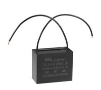MACHSWON Ventilador de techo condensador con 2 cables Condensadores de película de polipropileno metalizado CBB61 15UF 350 V CA 50/60 Hz cilindro 47 x 17,5 x 34,5 mm 25/70/21,1 unidades