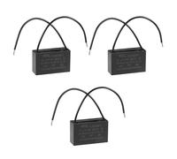 MACHSWON Ventilador de techo condensador con 2 cables Condensadores de película de polipropileno metalizado CBB61 4UF 350 V CA 50/60 Hz cilindro 47 x 29 x 18 mm 40/85/21,3 unidades
