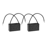 MACHSWON Ventilador de techo condensador con 2 cables Condensadores de película de polipropileno metalizado CBB61 4UF 350 V CA 50/60 Hz cilindro 47 x 29 x 18 mm 40/85/21,2 unidades