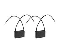 MACHSWON Ventilador de techo condensador con 2 cables, condensadores de película de polipropileno metalizado, CBB61, 2,5 UF, 250 V, CA, 50/60 Hz, cilindro, 38 x 28 x 18 mm, 40/85/21,2 unidades