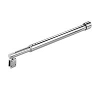 Machtiging Barra estabilizadora Fija telescópica,Abrazadera de Barra Fija de Acero Inoxidable Ajustable,Barra estabilizadora de Pared para Ducha,para vidrios de 8 mm a 12 mm de Grosor