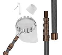 Machtiging Recolector De Frutas con PéRtiga TelescóPica,Recolector De Frutas Herramientas,Recogedor De Frutas TelescóPico,FáCil De Montar,para Manzanas,Albaricoques,Ciruelas,Limones