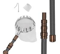 Machtiging Recolector De Frutas con PéRtiga TelescóPica,Recolector De Frutas Herramientas,Recogedor De Frutas TelescóPico,FáCil De Montar,para Manzanas,Albaricoques,Ciruelas,Limones