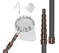 Machtiging Recolector De Frutas con PéRtiga TelescóPica,Recolector De Frutas Herramientas,Recogedor De Frutas TelescóPico,FáCil De Montar,para Manzanas,Albaricoques,Ciruelas,Limones