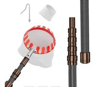 Machtiging Recolector De Frutas con PéRtiga TelescóPica,Recolector De Frutas Herramientas,Recogedor De Frutas TelescóPico,FáCil De Montar,para Manzanas,Albaricoques,Ciruelas,Limones