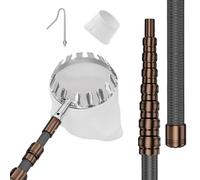 Machtiging Recolector De Frutas con PéRtiga TelescóPica,Recolector De Frutas Herramientas,Recogedor De Frutas TelescóPico,FáCil De Montar,para Manzanas,Albaricoques,Ciruelas,Limones