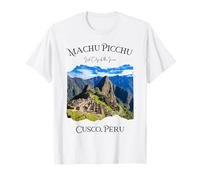 Machu Picchu Ciudad Perdida de los Incas Sendero Icónico Trekking Camiseta