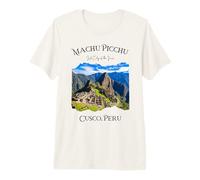 Machu Picchu Ciudad Perdida de los Incas Sendero Icónico Trekking Camiseta Premium