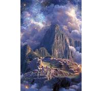 Machu Picchu Dreams Journal: A Magical Writing Notebook with Glittering Stars, Glowing Clouds, and Inspiring Andean Beauty