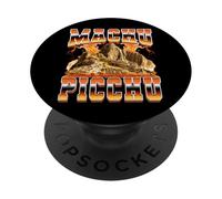 Machu Picchu Perú Inca 90s Bootleg Style PopSockets PopGrip Adhesivo