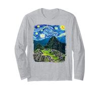 Machu Pichu Van Gogh Starry Night Cusco Peru Travel Manga Larga