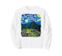 Machu Pichu Van Gogh Starry Night Cusco Peru Travel Sudadera