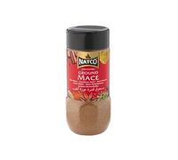 Macis molido 100 g en frasco, especia aromática suave tipo nuez moscada para bechamel, salsas, sopas, carnes y repostería