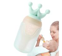 Maciun Alimentador líquido para medicamentos | Chupete en forma de corona para alimentación de medicamentos líquidos para niños pequeños, dispensador de medicamentos antiasfixia para entrenamiento de