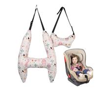 Maciun Almohada Cervical de viaje, 2 almohadas cervicales para dormir en viaje, almohadas cervicales para dormir en viaje, almohada de viaje en forma de H, artefacto de sueño para