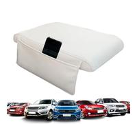 Maciun Almohadilla para reposabrazos de consola central, alfombrilla para reposabrazos de coche con bolsillo lateral, accesorios de espuma para el interior del automóvil, cojín elevado para consola