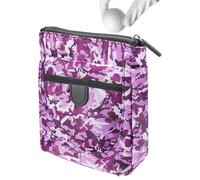 Maciun Bolsa de accesorios de golf - Bolsa de transporte para accesorios de golf, bolsa de cadera resistente con gancho giratorio de 360 grados, bolsa de componentes para accesorios de f