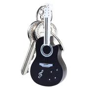 Maciun Llavero de Guitarra, Llavero de Coche, Bolso Colgante, decoración de violín, Llavero de Instrumento Musical para Llavero, Colgante, 1