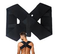 Maciun Soporte de espalda para la postura, corrector de postura, alisador de espalda para hombres, cinturón de fitness para la parte superior de la espalda, soporte de hombro, corrector de