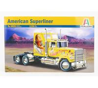 MACK AMERICAN SUPERLINER SUPERLINER TRUCK MODELO DE CAMIÓN ESTÁTICO ITALERI 1...