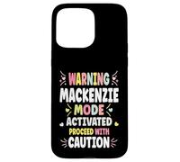 Mackenzie Personalized Women's Gift Custom Mackenzie Carcasa para iPhone 15 Pro MAX