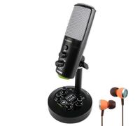Mackie Chromium - Micrófono USB con auriculares in-ear