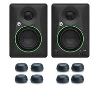 Mackie CR4.5BT - Monitores activos de estudio de 2 vías, altavoz Bluetooth con pies keepdrum