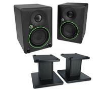 Mackie CR4.5BT - Monitores activos de estudio de 2 vías, altavoz Bluetooth con soporte keepdrum