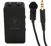 Mackie EM-95ML micrófono de solapa para smartphones y cámaras DSLR con amplificador integrado y sonido de calidad profesional